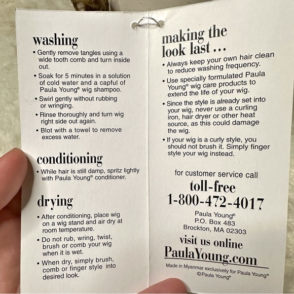 NWT Paula Young Cover Girl Whisper Lite Wig A2182 Light Golden Brown Average - Picture 8 of 11